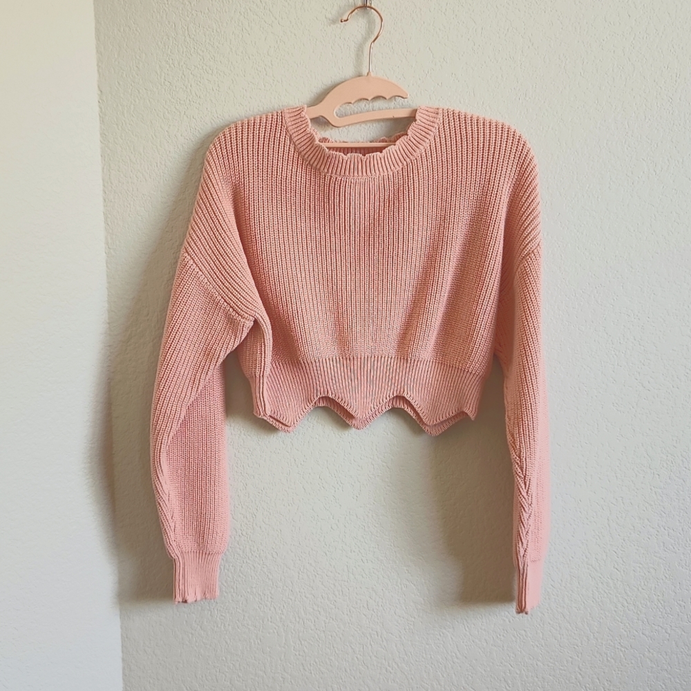 Jovonna Crop Sweater